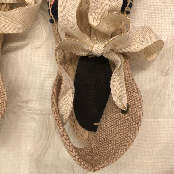 Soludos Mahlia Kent x Tweed Espadrille Sandals - Picture 4 of 7